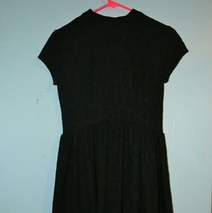 Black High Necked Dress